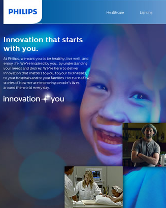 Philips website